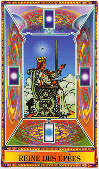 ʯΰ - Diamond Tarot -  - Queen Of Swords