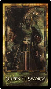 Ϲ - Archeon Tarot -  - Queen Of Swords