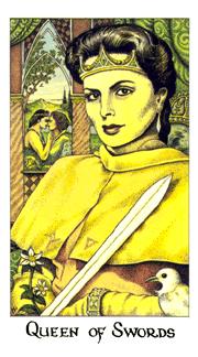  - Cosmic Tarot -  - Queen Of Swords