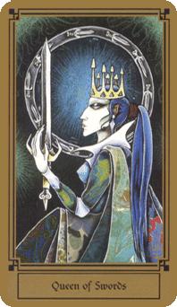  - Fantastical Tarot -  - Queen Of Swords