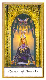 ܶ - Gendron Tarot -  - Queen Of Swords