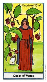 ҩ - Herbal Tarot - Ȩ - Queen Of Wands