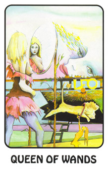  - Karma Tarot - Ȩ - Queen Of Wands