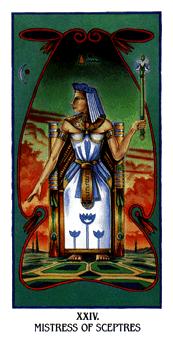  - Ibis Tarot - Ȩ - Queen Of Wands