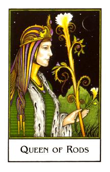  - Palladini Tarot - Ȩ - Queen Of Wands