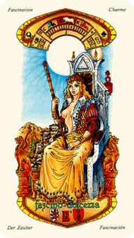 ˹ - Stella Tarot - Ȩ - Queen Of Wands