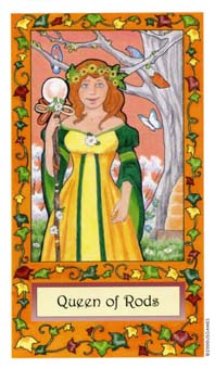  - Whimsical Tarot - Ȩ - Queen Of Wands