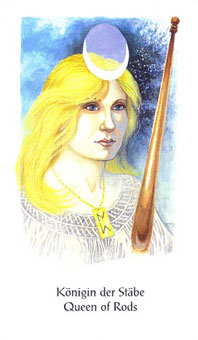 ֮Ӱ - Tarot of Northern Shadows - Ȩ - Queen Of Wands