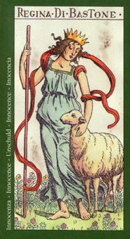  - Tarot Of Master - Ȩ - Queen Of Wands