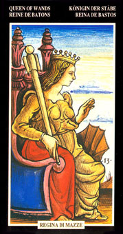  - Illuminate Ancient Tarots - Ȩ - Queen Of Wands