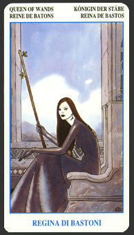  - Secret Tarot - Ȩ - Queen Of Wands