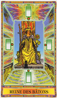 ʯΰ - Diamond Tarot - Ȩ - Queen Of Wands