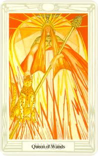  - Croley Tarot - Ȩ - Queen Of Wands