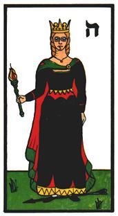  - Esoterico Tarot - Ȩ - Queen Of Wands