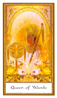 ܶ - Gendron Tarot - Ȩ - Queen Of Wands