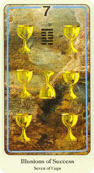  - Haindl Tarot - ʥ - Seven Of Cups