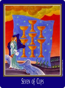  - New Century Tarot - ʥ - Seven Of Cups