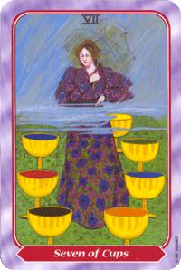  - Spiral Tarot - ʥ - Seven Of Cups