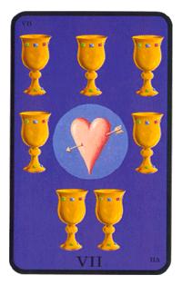 Ů - Tarot of the Witches - ʥ - Seven Of Cups