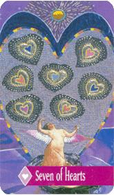 ÷ - Zerner Farber Tarot - ʥ - Seven Of Cups