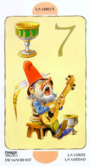  - Tarot of the Gnomes - ʥ - Seven Of Cups