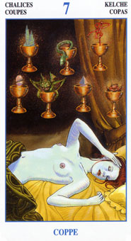 ش˵ - The Secret Tarots - ʥ - Seven Of Cups