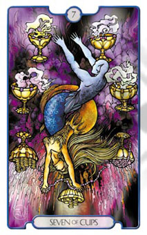 ʾ¼ - Revelations (Adflatus) Tarot - ʥ - Seven Of Cups