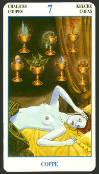  - Secret Tarot - ʥ - Seven Of Cups