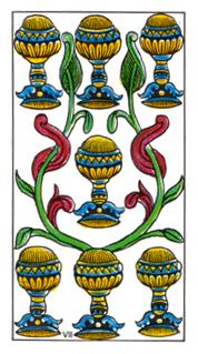  - Classic Tarot - ʥ - Seven Of Cups