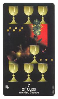ѻħ - Crows Magick Tarot - ʥ - Seven Of Cups