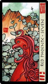 ˮ - Feng Shui Tarot - ʥ - Seven Of Cups