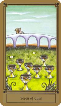  - Fantastical Tarot - ʥ - Seven Of Cups