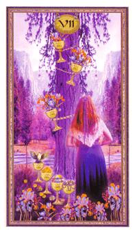 ܶ - Gendron Tarot - ʥ - Seven Of Cups