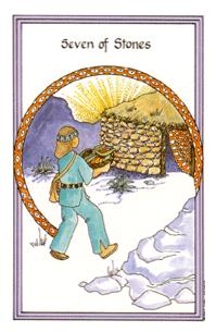 Ůҽ - Medicine Woman Tarot - Ǯ - Seven Of Pentacles