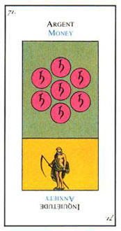  - Etteilla Tarot - Ǯ - Seven Of Pentacles