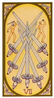 ո - Renaissance Tarot -  - Seven Of Swords