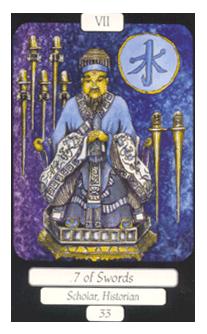 ʱ - Merry Day Tarot -  - Seven Of Swords