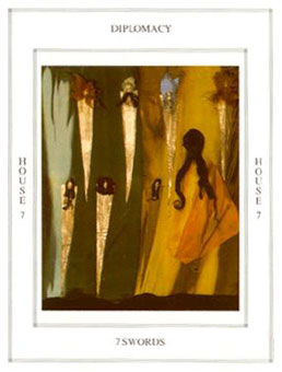 ̺ - Tarot of the Tapestry -  - Seven Of Swords