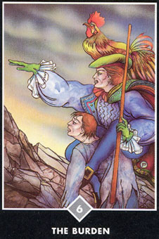  - Osho Zen Tarot -  - Seven Of Swords