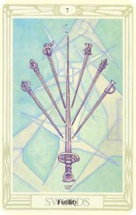  - Croley Tarot -  - Seven Of Swords