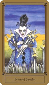  - Fantastical Tarot -  - Seven Of Swords