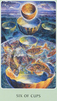 ֮ - Tarot Root of Asia - ʥ - Six Of Cups