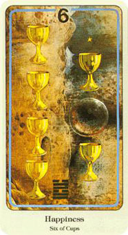  - Haindl Tarot - ʥ - Six Of Cups