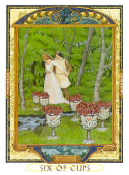  - Lovers Path Tarot - ʥ - Six Of Cups