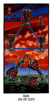  - Ibis Tarot - ʥ - Six Of Cups