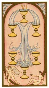 ո - Renaissance Tarot - ʥ - Six Of Cups