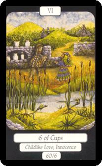 ʱ - Merry Day Tarot - ʥ - Six Of Cups