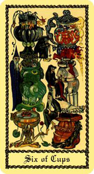 ˹ - Scapini Tarot - ʥ - Six Of Cups