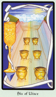  - Faery Wicca Tarot - ʥ - Six Of Cups