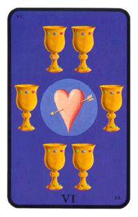 Ů - Tarot of the Witches - ʥ - Six Of Cups